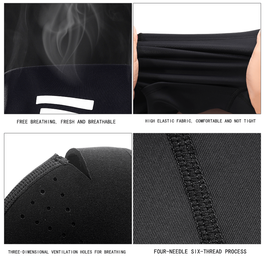 Windproof cold protection face mask with breathing holes and high elastic fabric for winter activities, product SF2501.